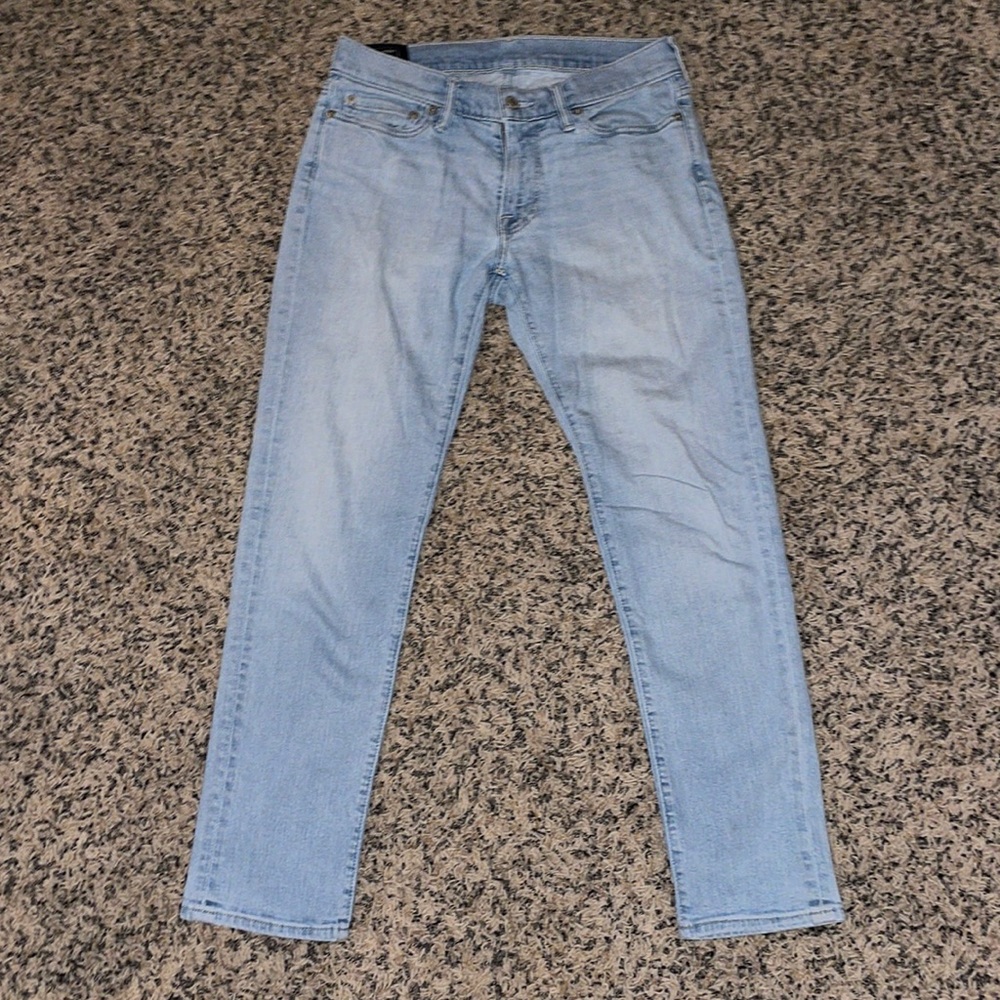 Abercrombie & Fitch Langdon Slim Light Wash Jean